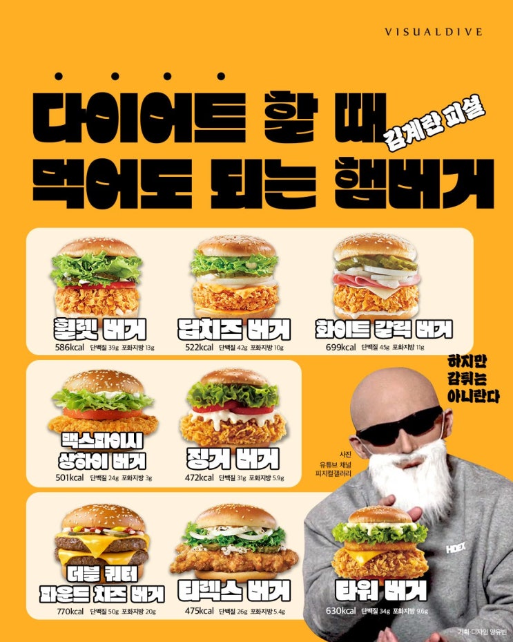 다이어트할 때 먹어도 되는 버거? 실화냐?! 다이어트할 때 먹어도 되는 버거? 실화냐?!