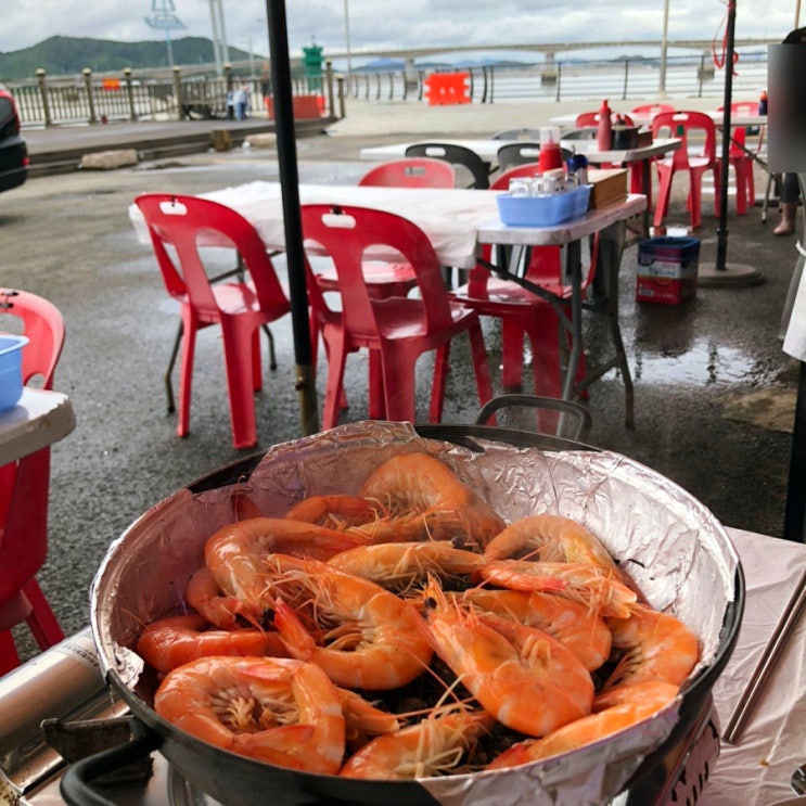  강화도 대하구이 맛집 대성호 야장 감성 오션뷰 초지진선착장