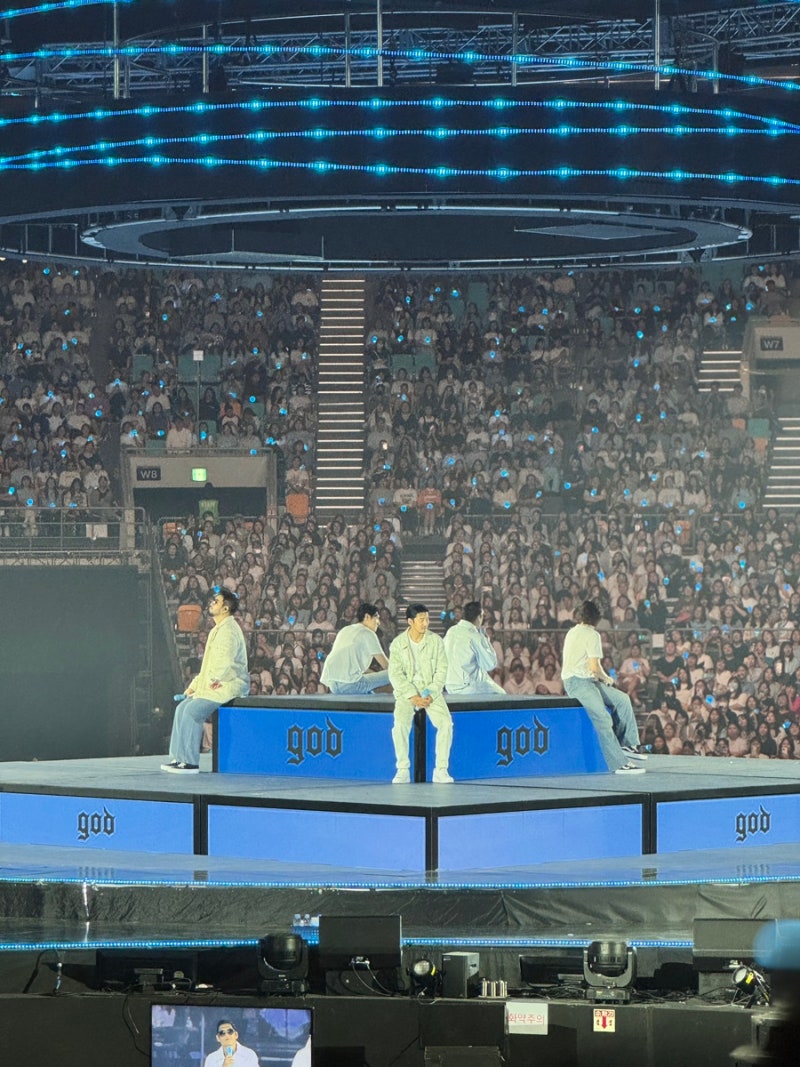2024 god 25주년 콘서트 "chapter0" 후기 : 게스트/1층 16구역 시야