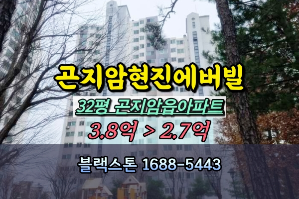 곤지암현진에버빌 경매 32평