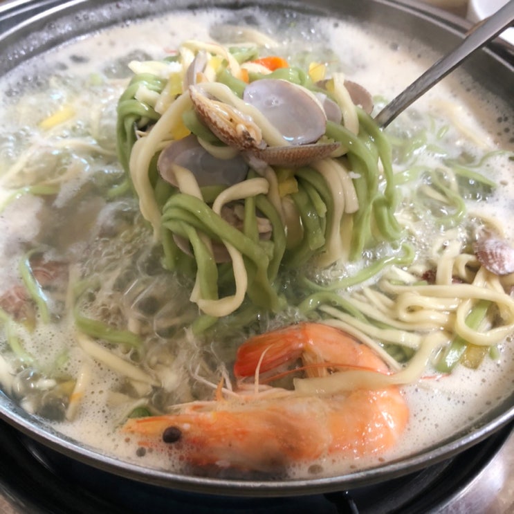  강화도 칼국수 미리내바지락칼국수 전등사 맛집