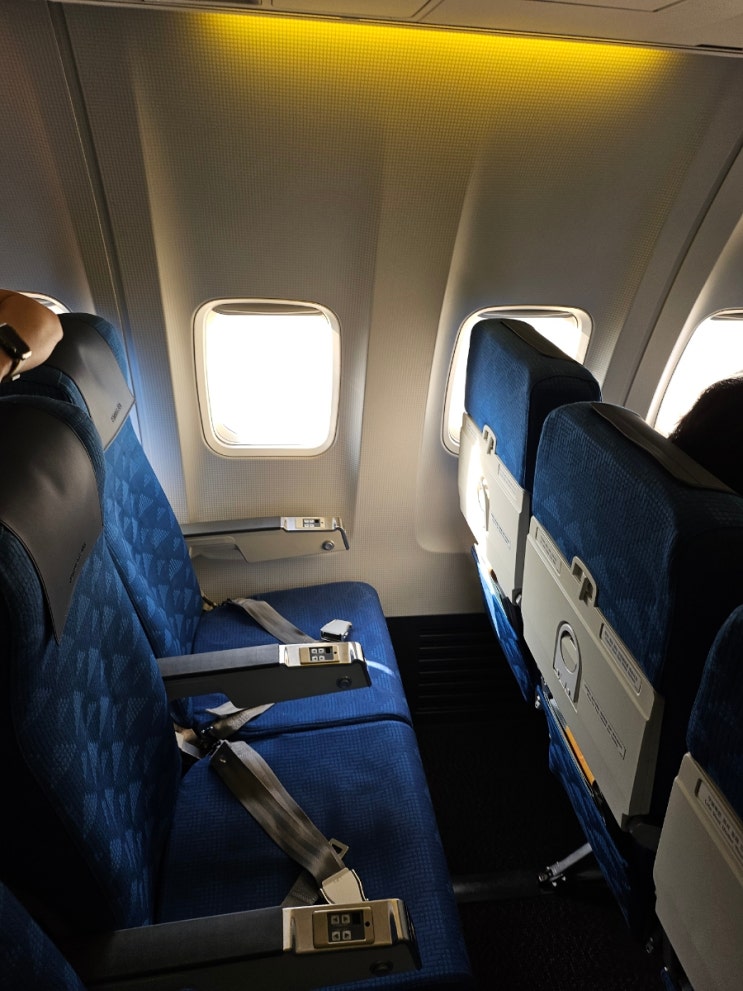  대한항공 B737-900 부산-후쿠오카 이코노미 좌석 기내식 및 후쿠오카 공항 관련 꿀팁