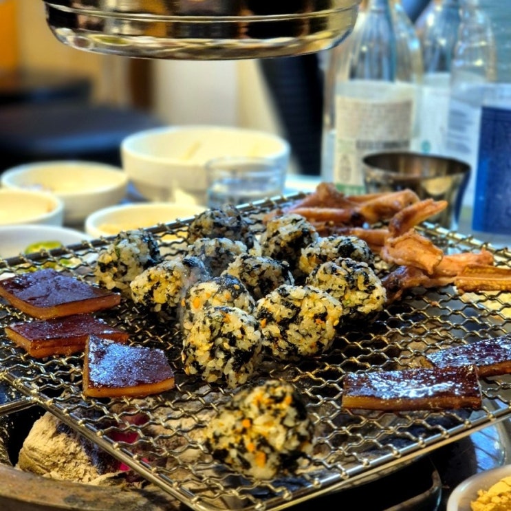  중랑 꼼장어 닭발 숯불구이 술 안주로 최고