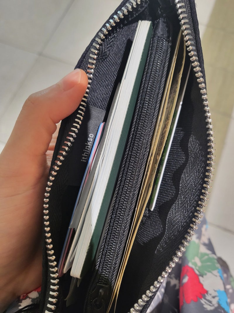 엔화 들어가는 '아이띵소 Wallet Pouch' 여행용장지갑 강추