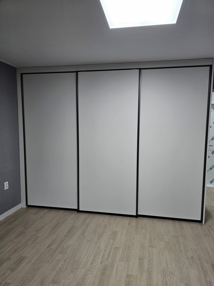  경북 의성 안계면 단독주택 전원주택 붙박이장 설치 시공  싱크대 설치 교체 (대구 경일가구 경일EMF)