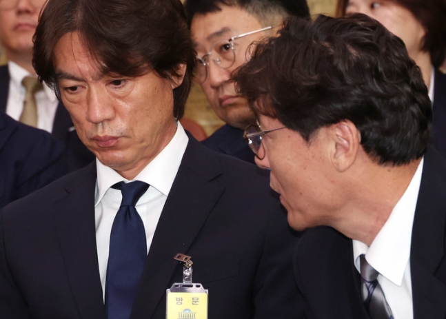 운명 기로는? <b>문체부</b>, <b>홍명보</b> 감독 선임 과정 조사 중간발표