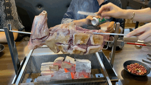  [세류동맛집] 수원 양꼬치 맛집, 양다리구이 전문점- '원시다자숯불양다리구이 세류동본점'