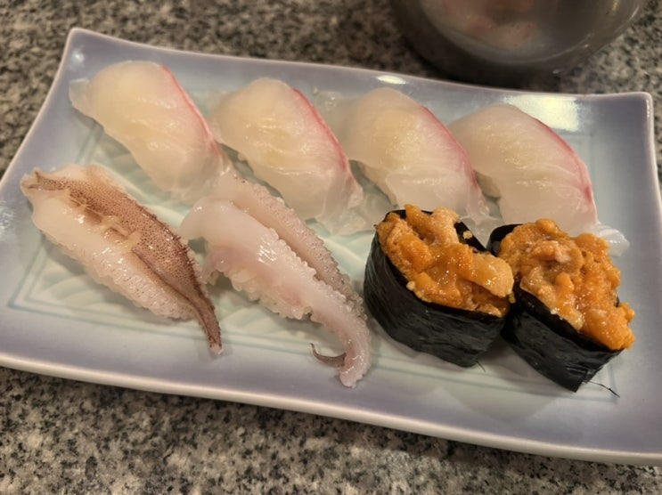  일본 오사카 초밥맛집 추천 스시하나 우에혼마치점