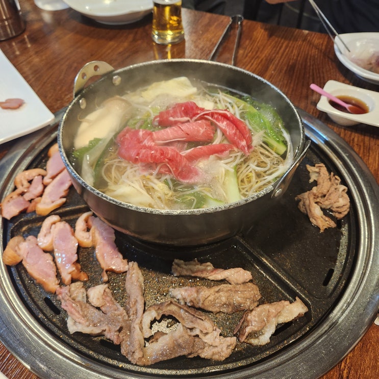  잠실 샤브샤브 무한리필로 즐길 수 있는 '퀸즈가든 잠실점'