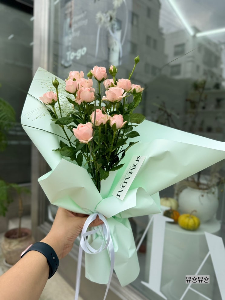  청구역꽃집 요즘 트렌드를 반영한 너무 예쁜 꽃다발 소마달