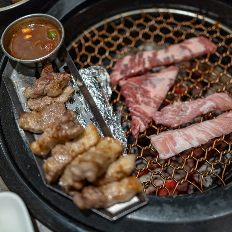  [선릉역 회식 맛집] 모임장소로 제격 구워주는 고기집, <선릉도담>