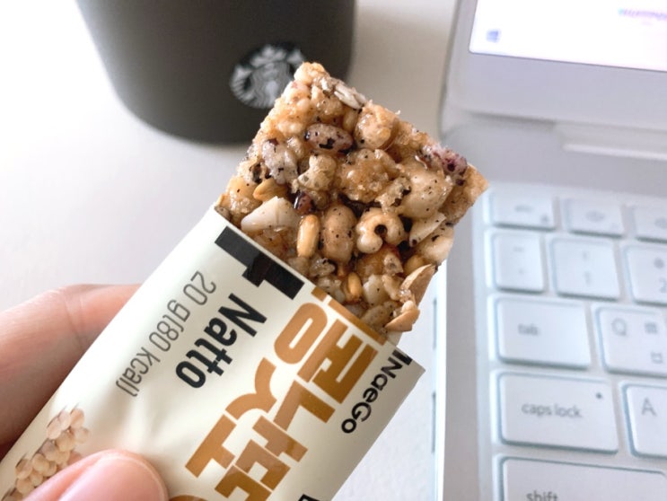  낫또 맛있게 먹는법, 고식이섬유 흰콩낫또바 후기