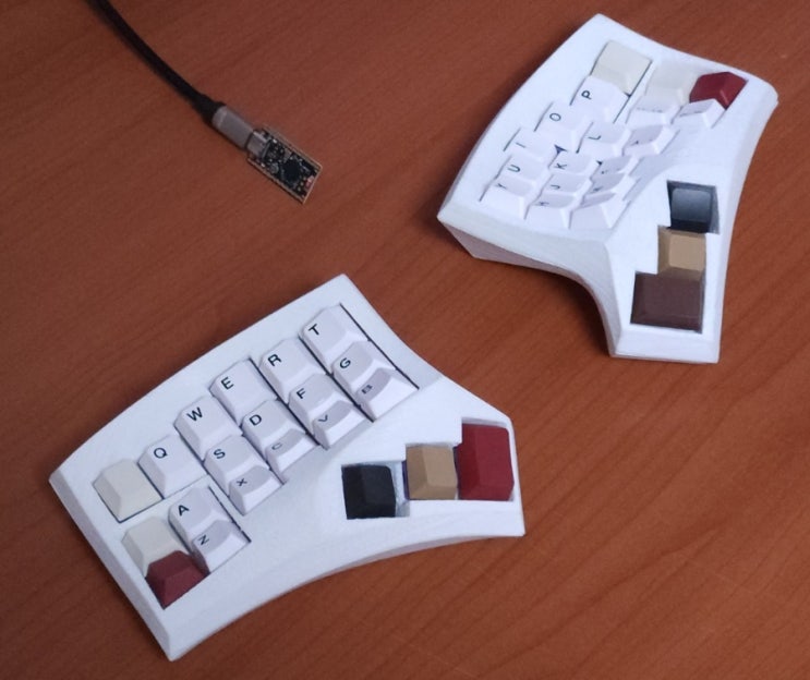  Dactyl Cygnus #1 무선 스플릿 키보드 제작