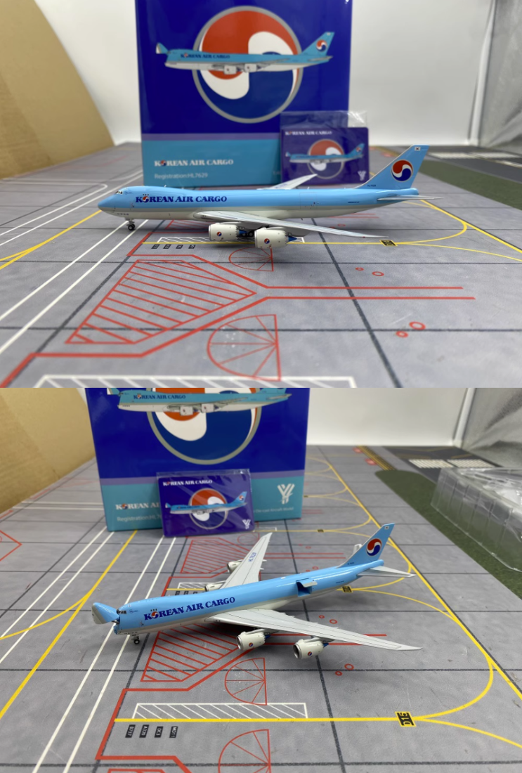  1:200, 1:400 새몰드사진들, 1:400 YY wings 대한항공 B747-8F HL7629, 747-8i HL7630 내그비 특도 출시