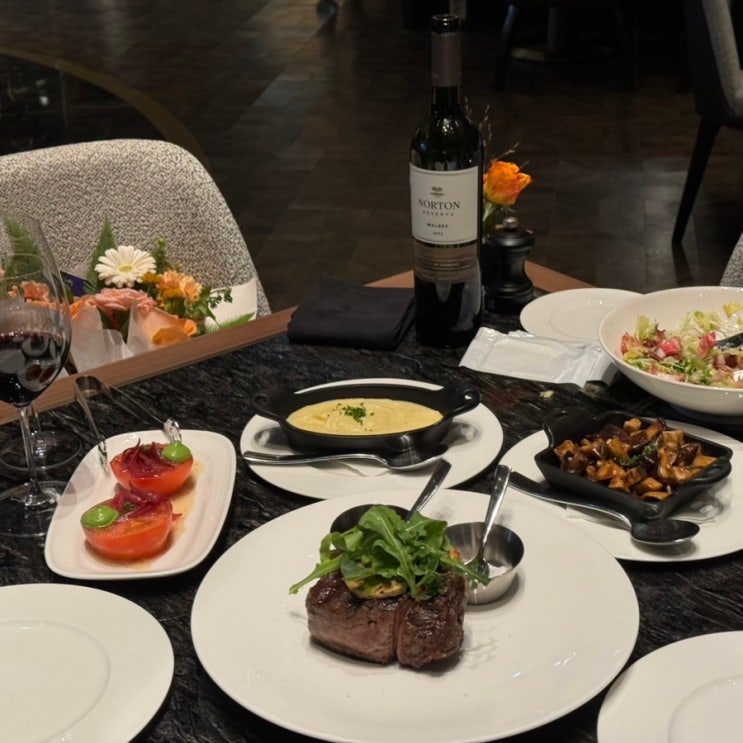  [인천-영종도](내돈내산) 아시아에 1곳 밖에 없는 영종도 스테이크 찐맛집, 기념일에 방문하기 좋은 인스파이어 호텔 맛집, 2인세트와 와인 추천 - 마이클 조던 스테이크 하우스