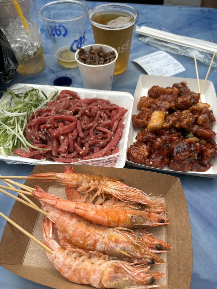  용산 용문시장 맥주 무료! 용금맥축제 2024 후기