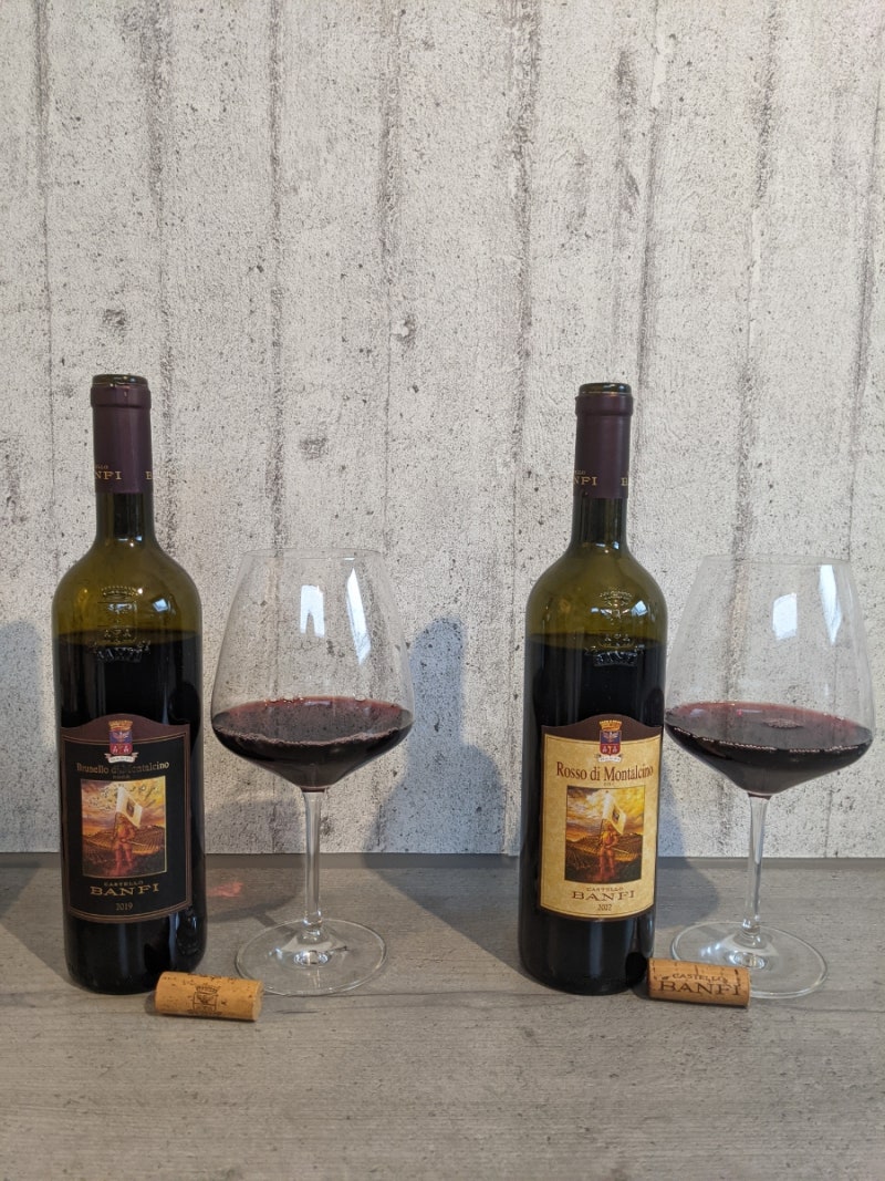 카스텔로 반피 브루넬로 디 몬탈치노 2019 / 로쏘 디 몬탈치노 2022 Castello Banfi - 로쏘 디 몬탈치....