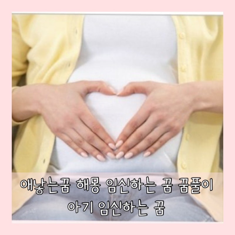 애낳는꿈 해몽 임신하는 꿈 꿈풀이