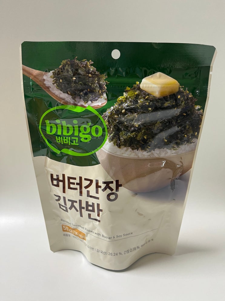  호기심으로 구매한 비비고 버터간장 김자반