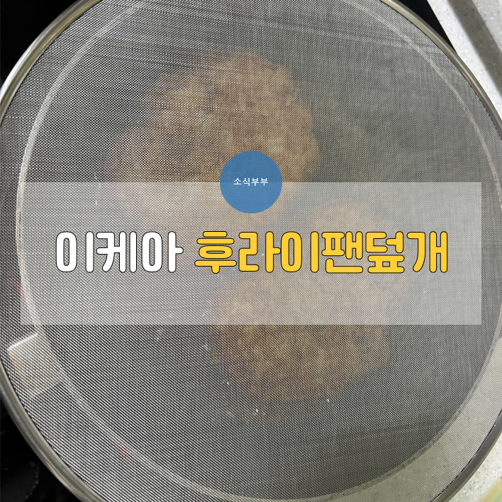  [사용리뷰] 이케아 추천템 후라이팬덮개(뚜껑) #내돈내산
