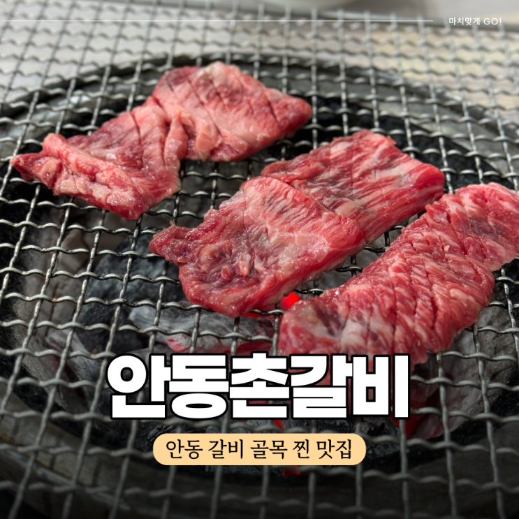  안동 운흥동 갈비 골목 맛집 안동촌갈비 (스타일러 있는 곳)