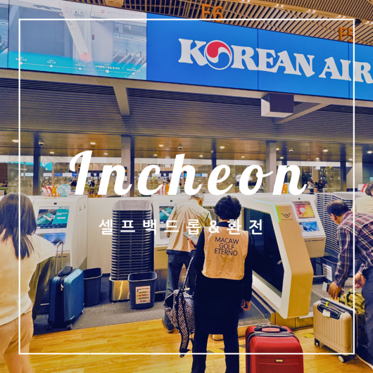  ️ 공항 | 대한항공 셀프백드롭 & 환전 정보