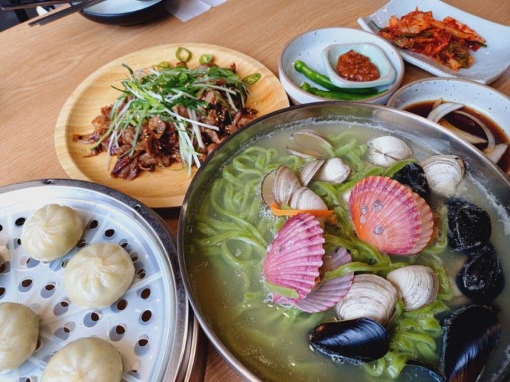  대구 동촌유원지 칼국수 점심 맛집 면발칼국수