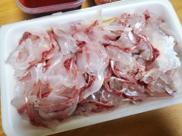  부산명지횟집 명지시장 맛집 88수산 밀치 포장후기