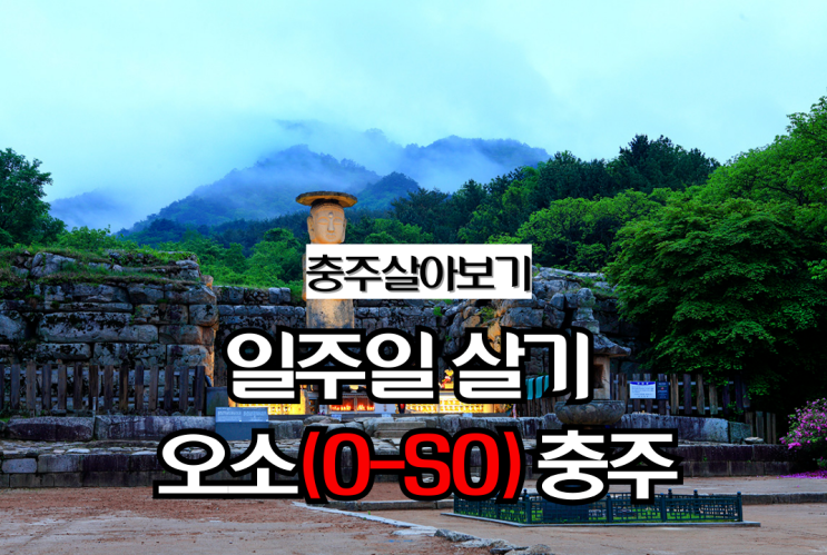  충북 충주_ 충주에서 일주일 살기 「오소(O-SO) 충주」