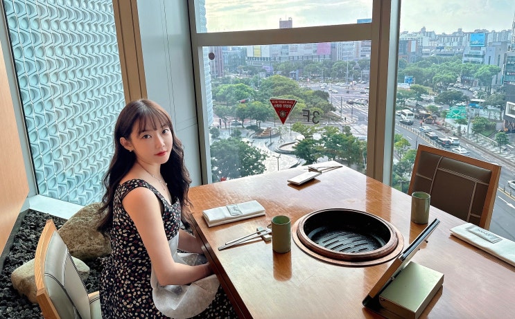  제주드림타워 맛집 그랜드하얏트 흑돼지 한식당 녹나무