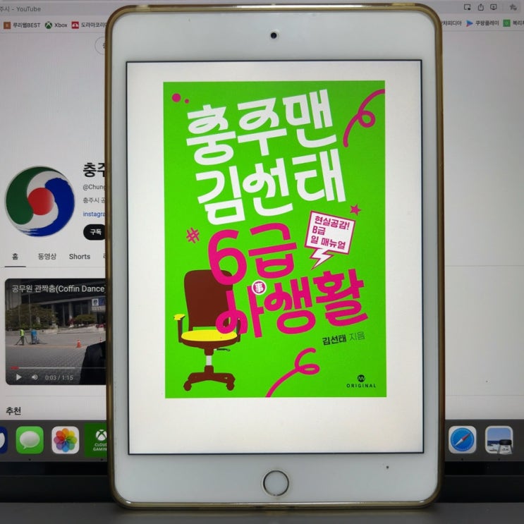  밀리의 서재 오리지널 콘텐츠 충주맨 김선태 6급 사생활 (김선태) 독서 후기