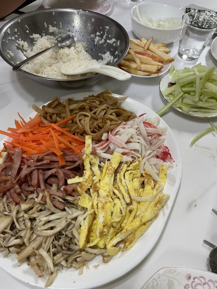  아이들이 스스로 만들어 먹는 건강한 집밥메뉴 LA김밥