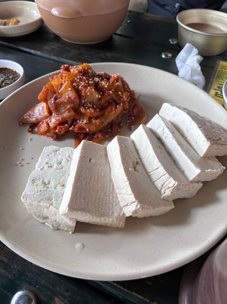  충북 괴산 산막이옛길 맛집 산막이산장 내돈내산 후기