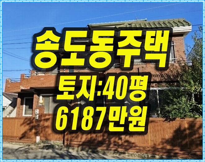  포항주택경매 남구 송도동 주택