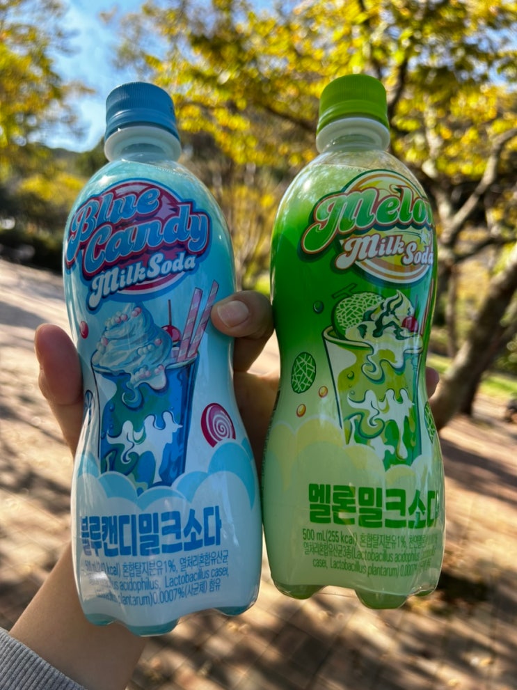  [음료리뷰]동원 블루캔디밀크소다/멜론밀크소다