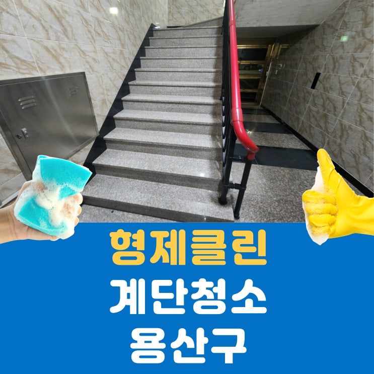  서울 용산구 빌라 상가 계단청소 전문, 잡초 제거까지 완벽 관리