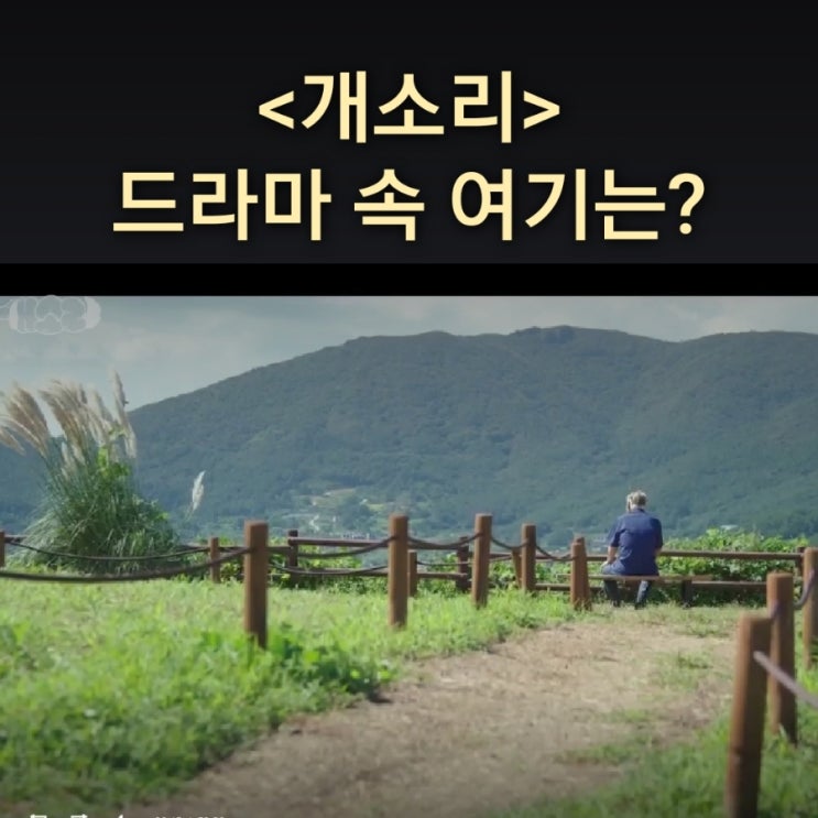  순재가 자주 올라 쉬는 바다 전망 좋은 언덕은? 구조라성 드라마 개소리 촬영지 거제도가볼만한곳