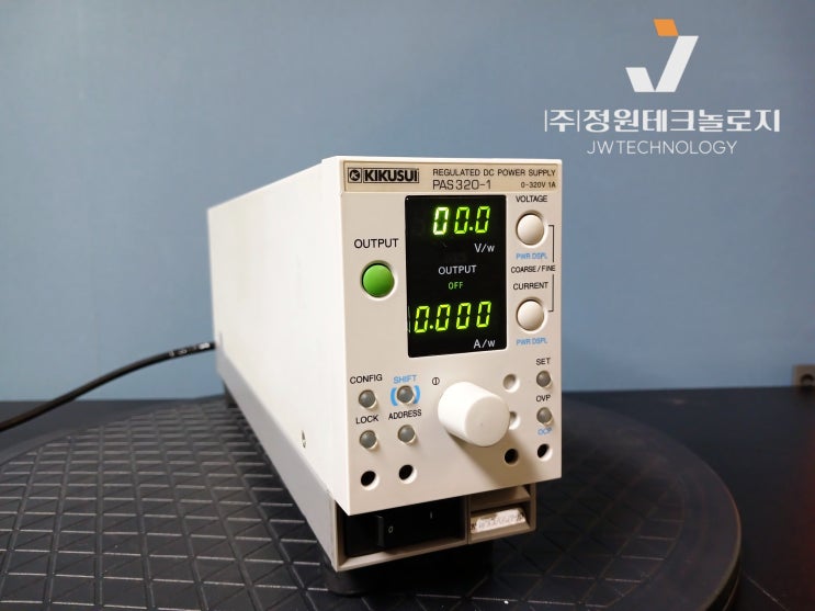  PAS320-1(320V,1A) Regulated DC Power Supply 파워서플라이 렌탈 및 판매-정원테크놀로지