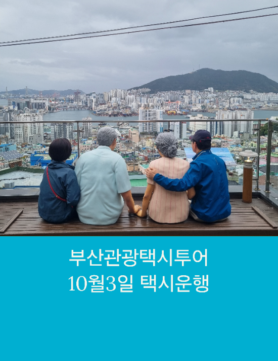  부산택시투어 부모님칠순 알찬 부산관광택시