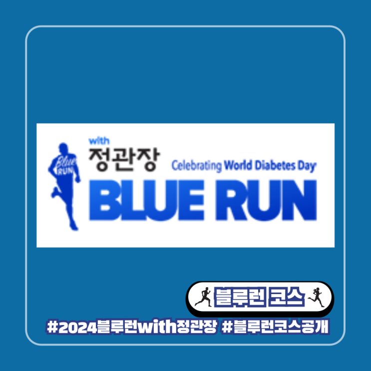  2024 블루런 with 정관장 마라톤 코스 상암 평화공원