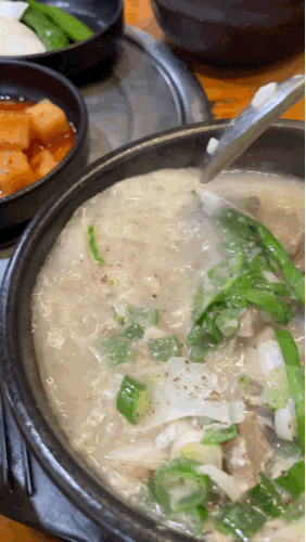  서당골토종순대국 : 인하대역 맛집! 뜨끈한 국물이 생각나는 날~ 용현동 토지금고 순대국맛집으로!