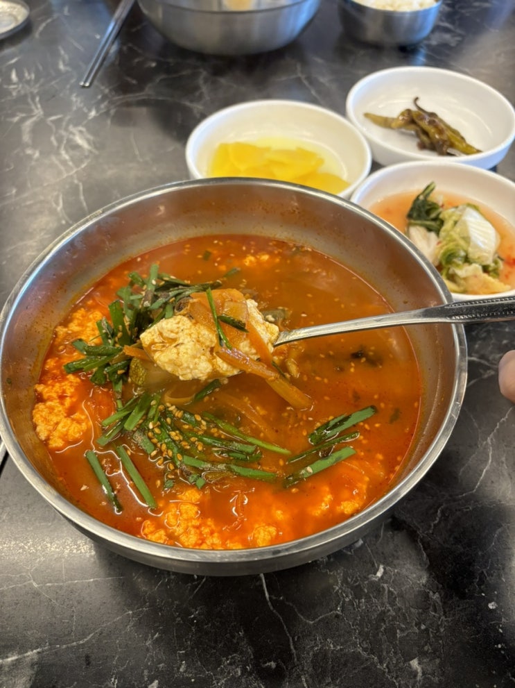  강릉 짬뽕순두부 맛집 아침 식사 가능 내돈내산 후기, 초당훈이순두부짬뽕