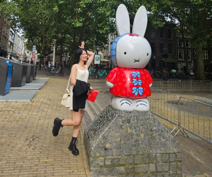  네덜란드 우트렉 Utrecht) 미피(miffy)의 도시 스트룹 와플