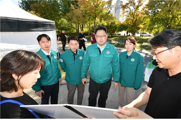 서울달.서울세계불꽃축제,<b>국민의힘 원내대표단</b> 현장 방문