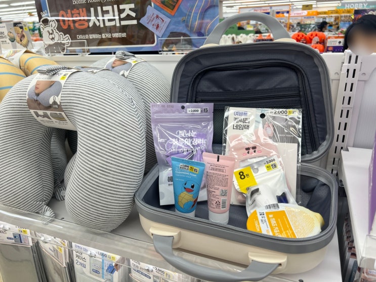 서울 대형 다이소 퍼블릭가산점에서 여행&뷰티템  구경