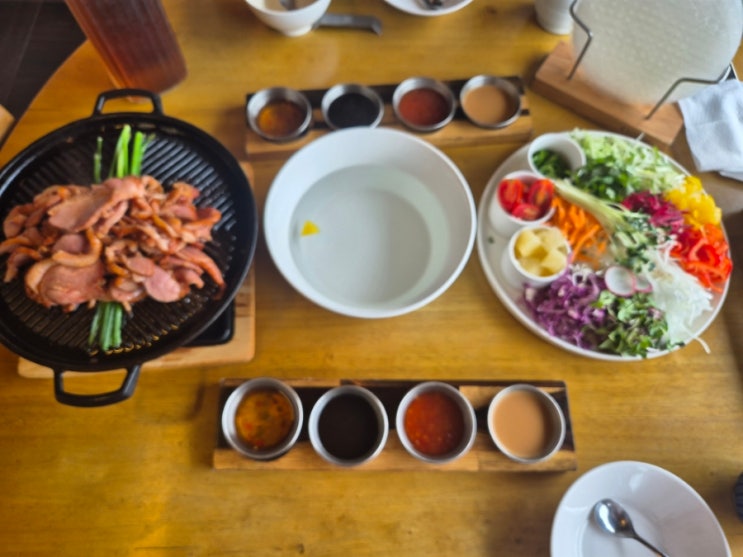  [부산 맛집] 낙동강뷰 오리 코스 요리 앙탄 분위기 좋은 맛집