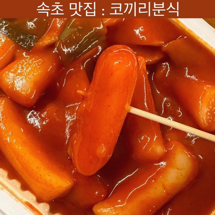  속초 맛집 [코끼리분식] - 속초중앙시장 맛집, 꽈배기, 떡볶이 맛집