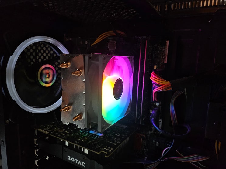  CPU 쿨러 교체(알리 초저가 쿨러)