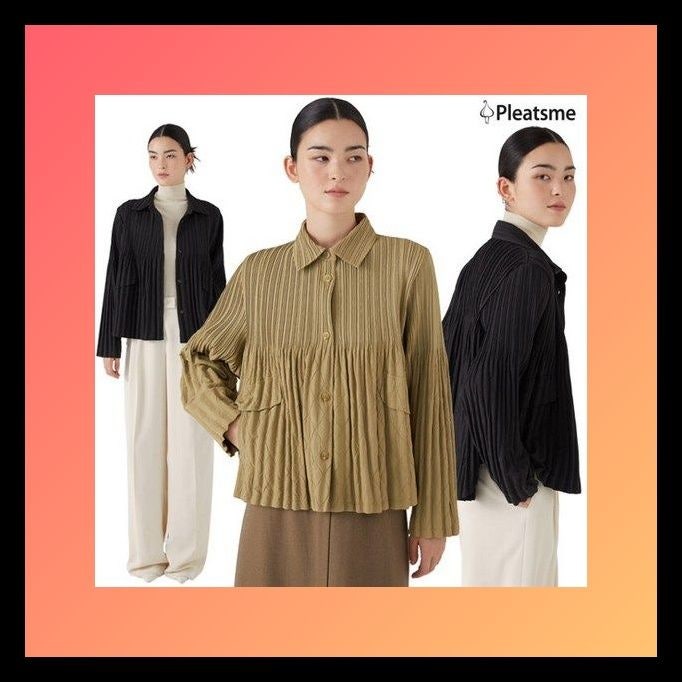 플리츠미 24FW 마틀라세 다이아 엠보 플리츠 카라 자켓 빛나는 당신의 겨울, 플리츠로 장식하....