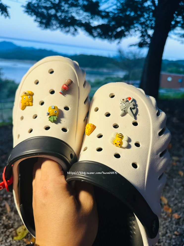  [우리홈즈] 크록스 보다 편한 족저근막 리커버리 무중력 쿠션 샌들 슬리퍼 솔직후기